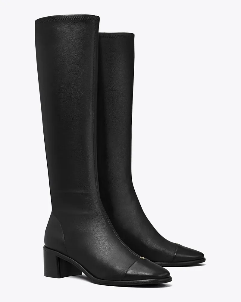 Tory Burch Damen Kniehohe Stiefel mit Zehenkappe Perfect
