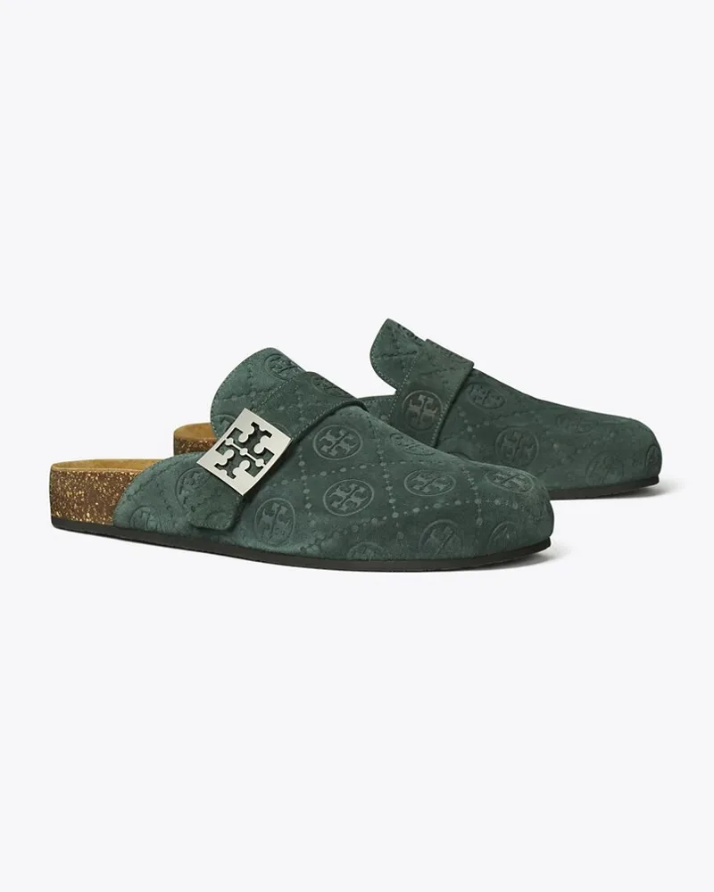 Tory Burch Damen Mellow Pantolette mit T-Monogramm Warm