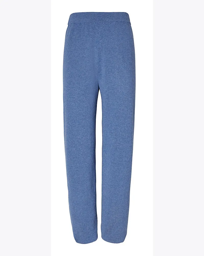 Tory Sport Jogginghose Aus Kaschmir Blue