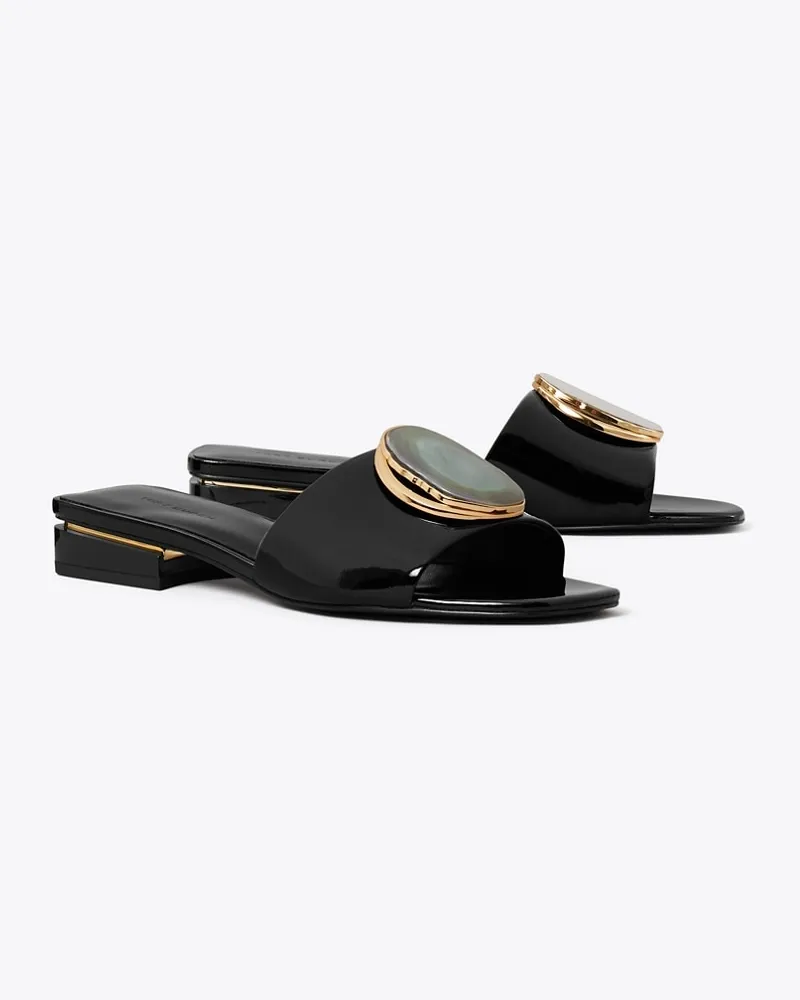Tory Burch Patos Slide mit Absatz Perfect