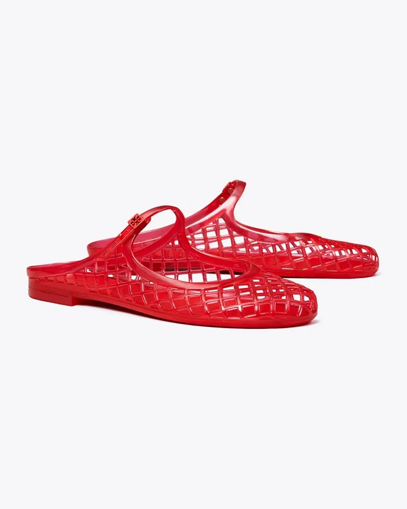 Tory Burch Mellow Mary Jane aus Jelly Red