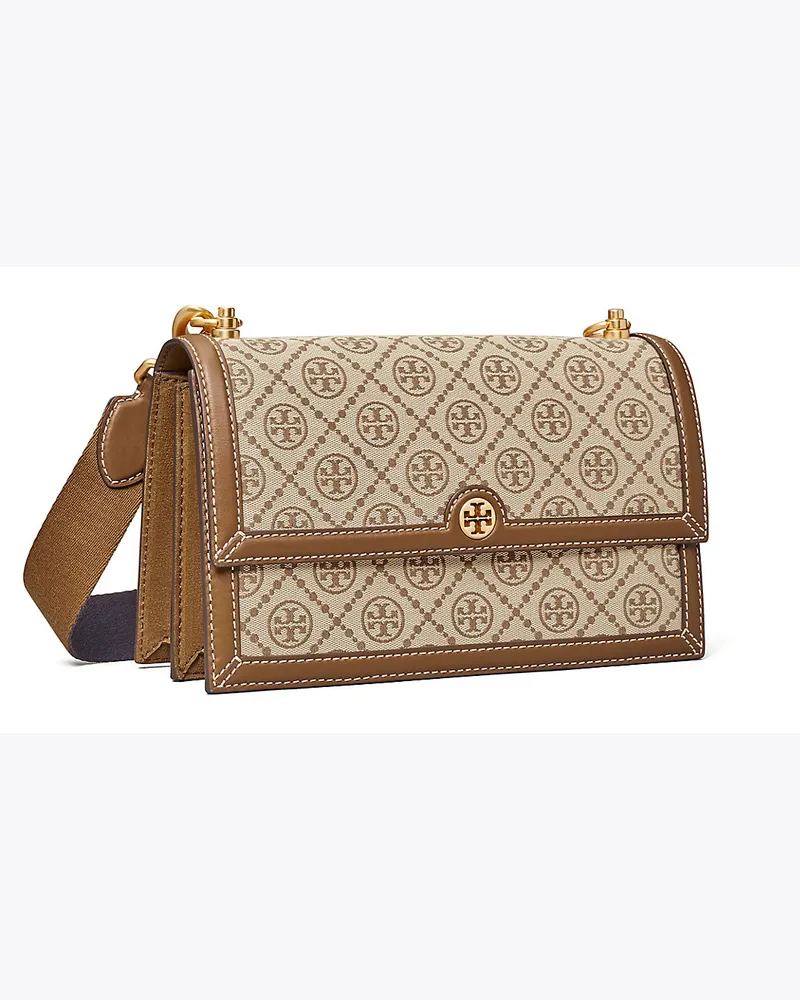 Tory Burch Schultertasche Aus Jacquard Mit T-Monogramm 