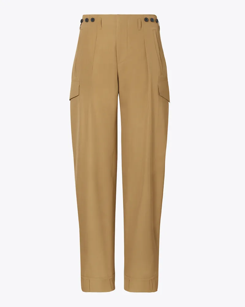 Tory Burch Damen Wollhose Dark