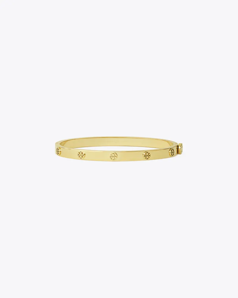 Tory Burch Damen Miller Scharnierarmreif mit Nieten, 5 mm Tory