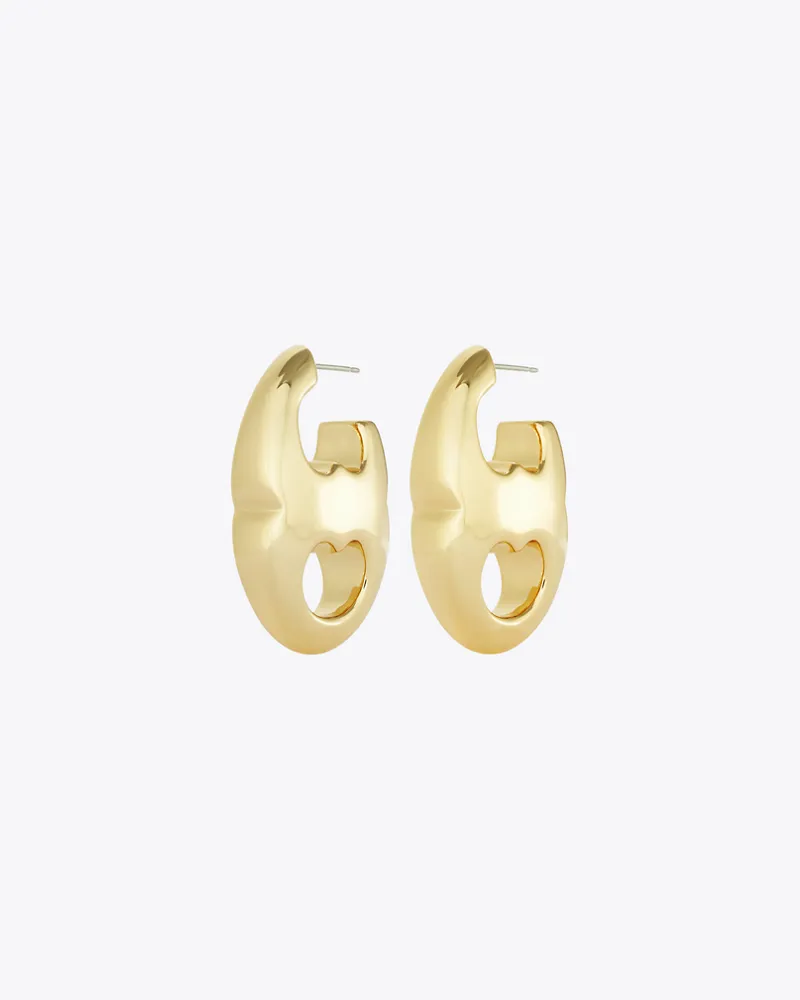 Tory Burch Damen Gemini Link Ohrring Light