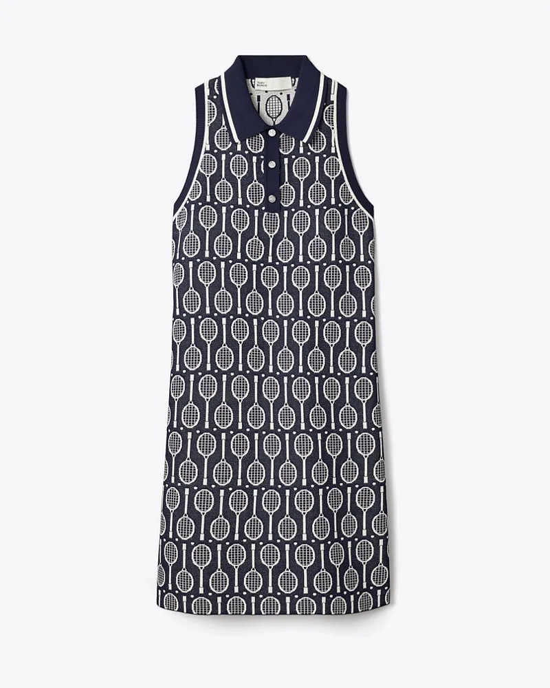 Tory Burch Tech Knit Polo Tank Dress Tory