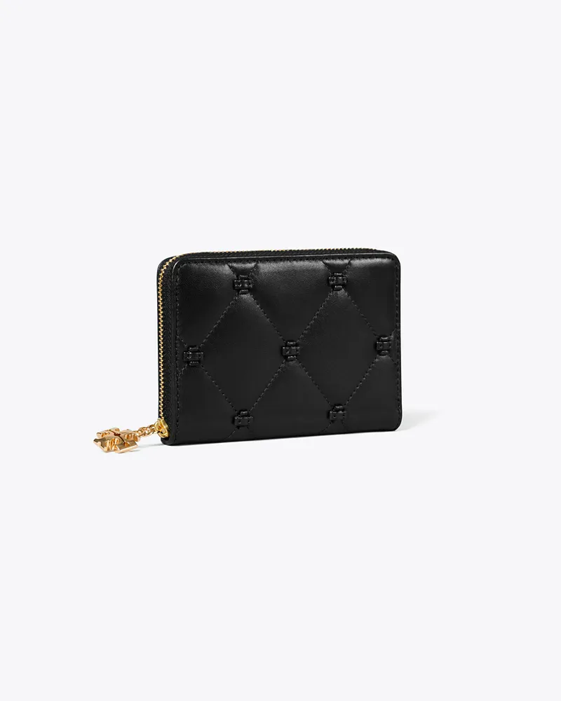 Tory Burch Kleine Bunny Knot Geldbörse Black