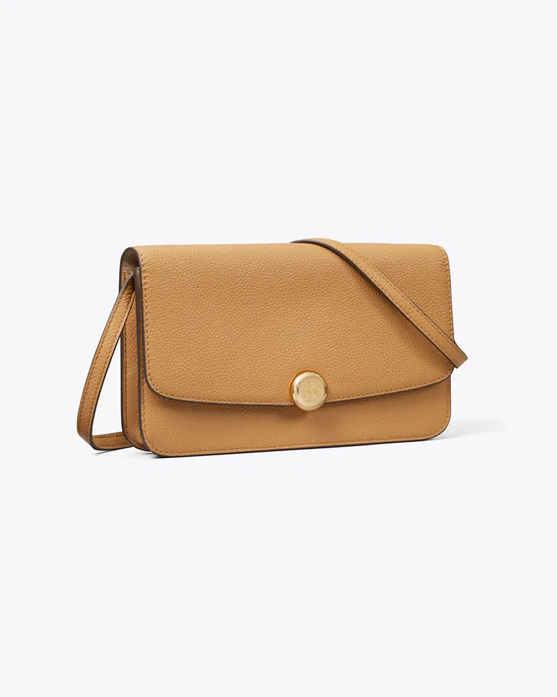 Tory Burch Romy Crossbody Bag mit Umschlag Tiramisu