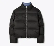 Damen Klassische Daunensteppjacke in Schwarz