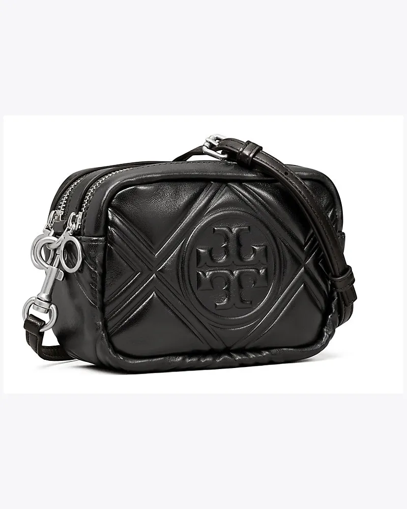 Tory Burch Perry Bombé Mini Bag In 3d-Optik 