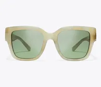 Damen Quadratische Miller Sonnenbrille