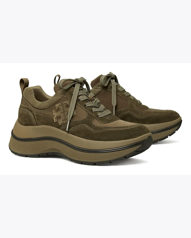 Tory Burch Tory Sneaker Mit Flacher Plateausohle Militare