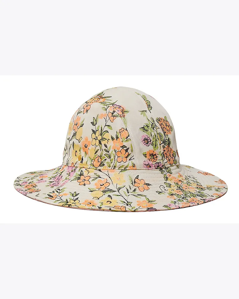 Tory Burch Wendbarer Fischerhut Aus Brokat Floral
