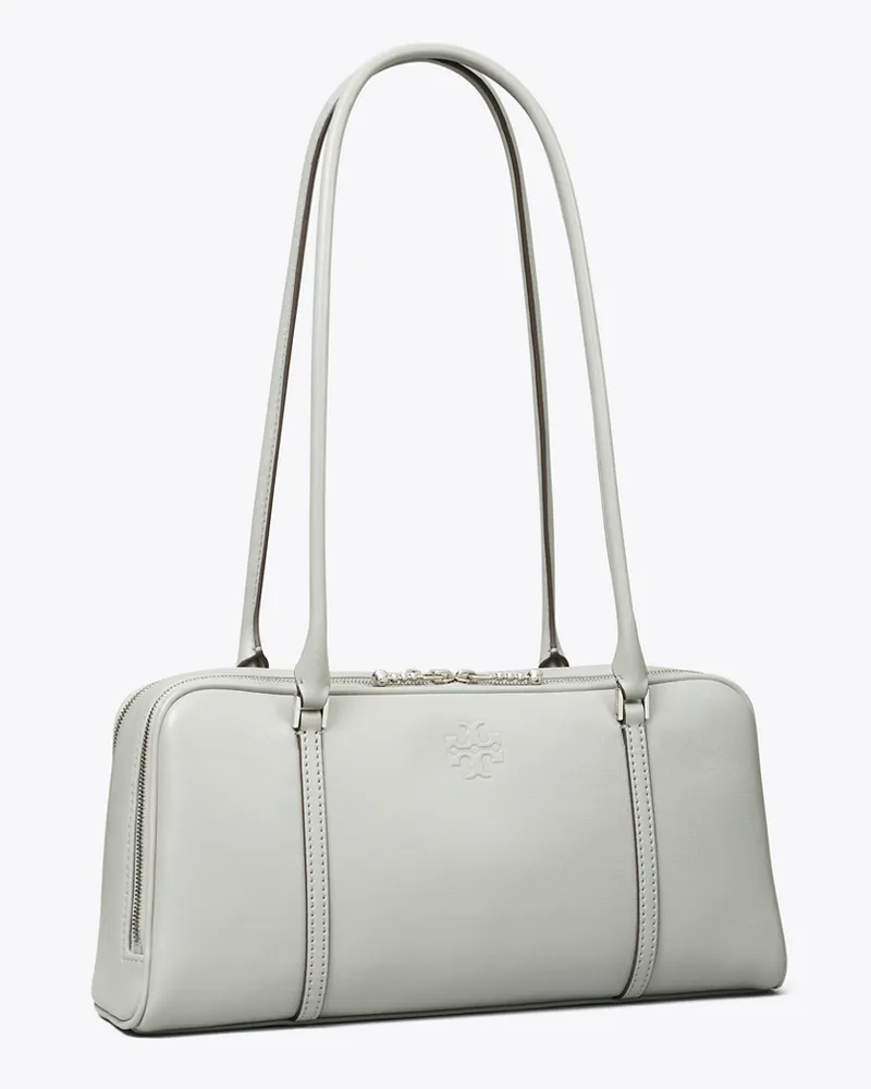 Tory Burch Damen Kleine Marshmallow Henkeltasche Gray