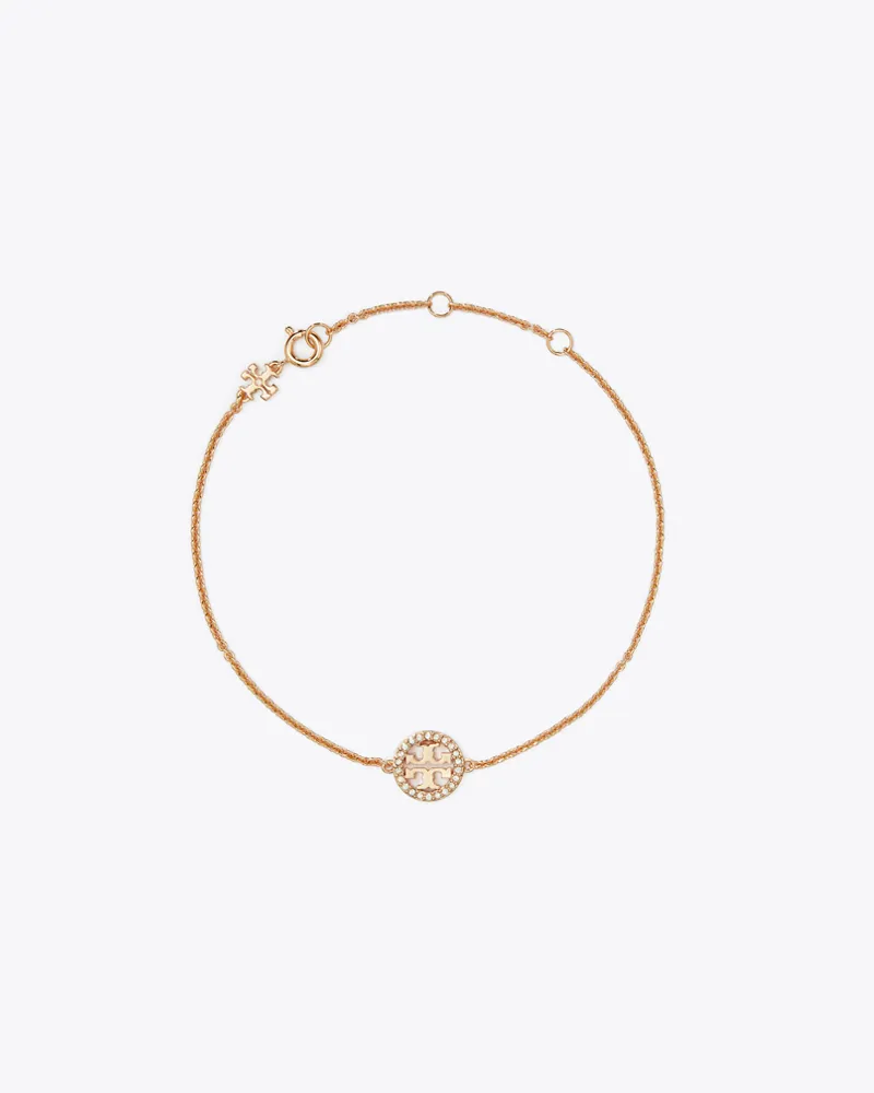 Tory Burch Icon Gliederarmband mit Pavé Rose