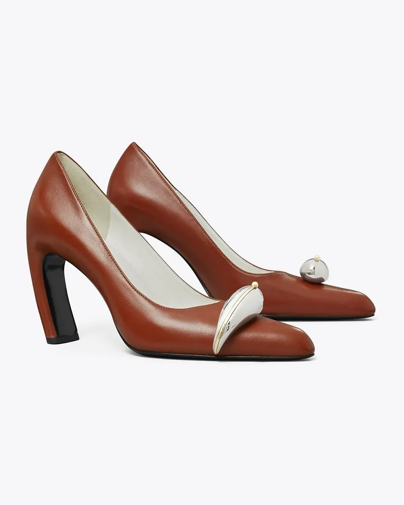 Tory Burch Damen Pierced Pump Sienna