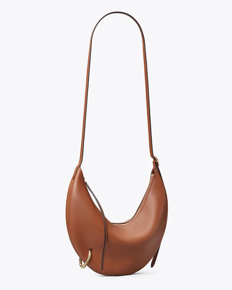 Tory Burch Damen Crossbody Bag mit Piercingdetail Aged