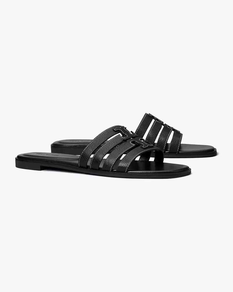 Tory Burch Damen Ines Riemchen-Slide Perfect