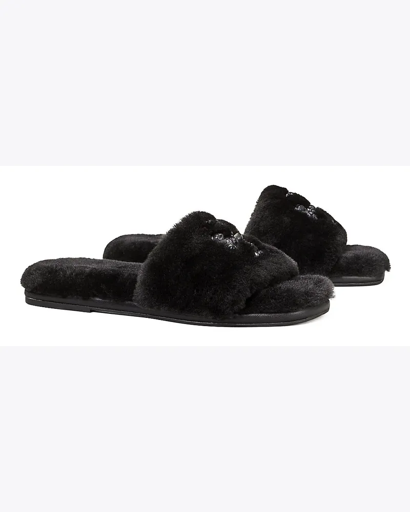 Tory Burch Jeweled Shearling Slide Perfect