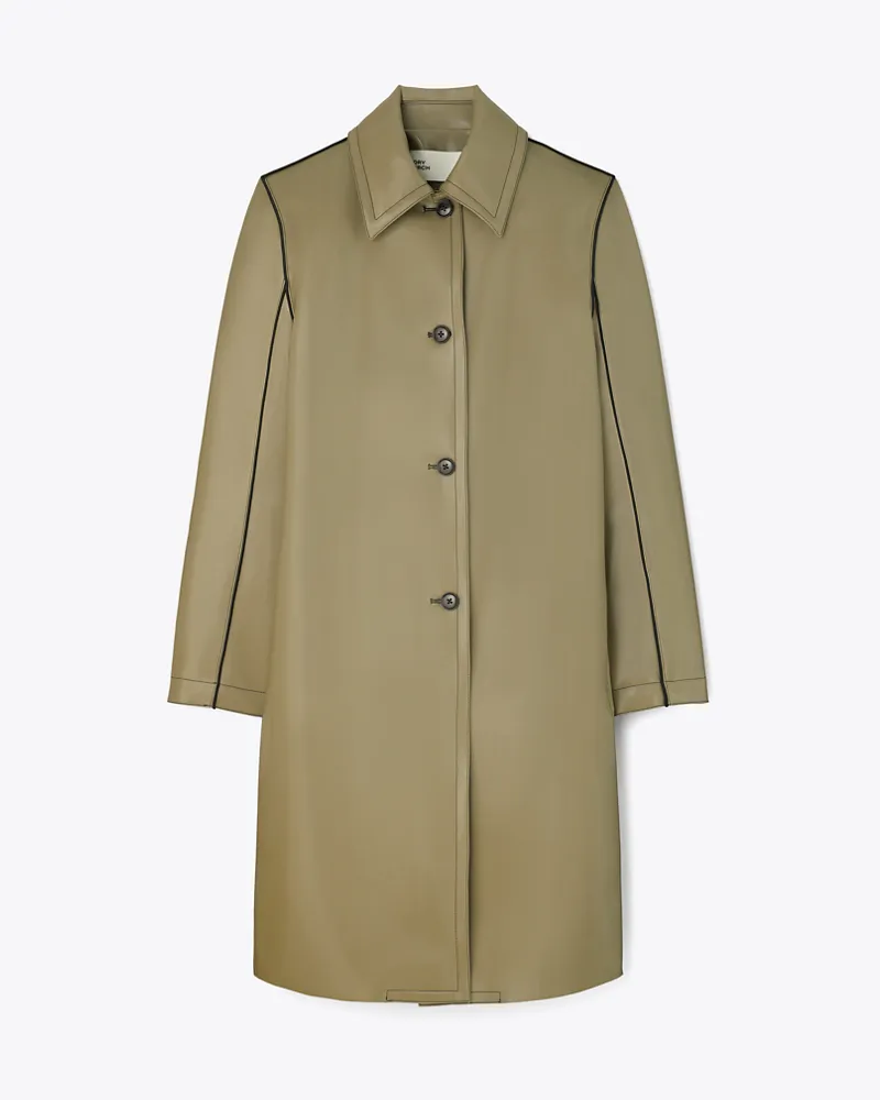 Tory Burch Damen Car Coat aus Nylonjersey Wolf