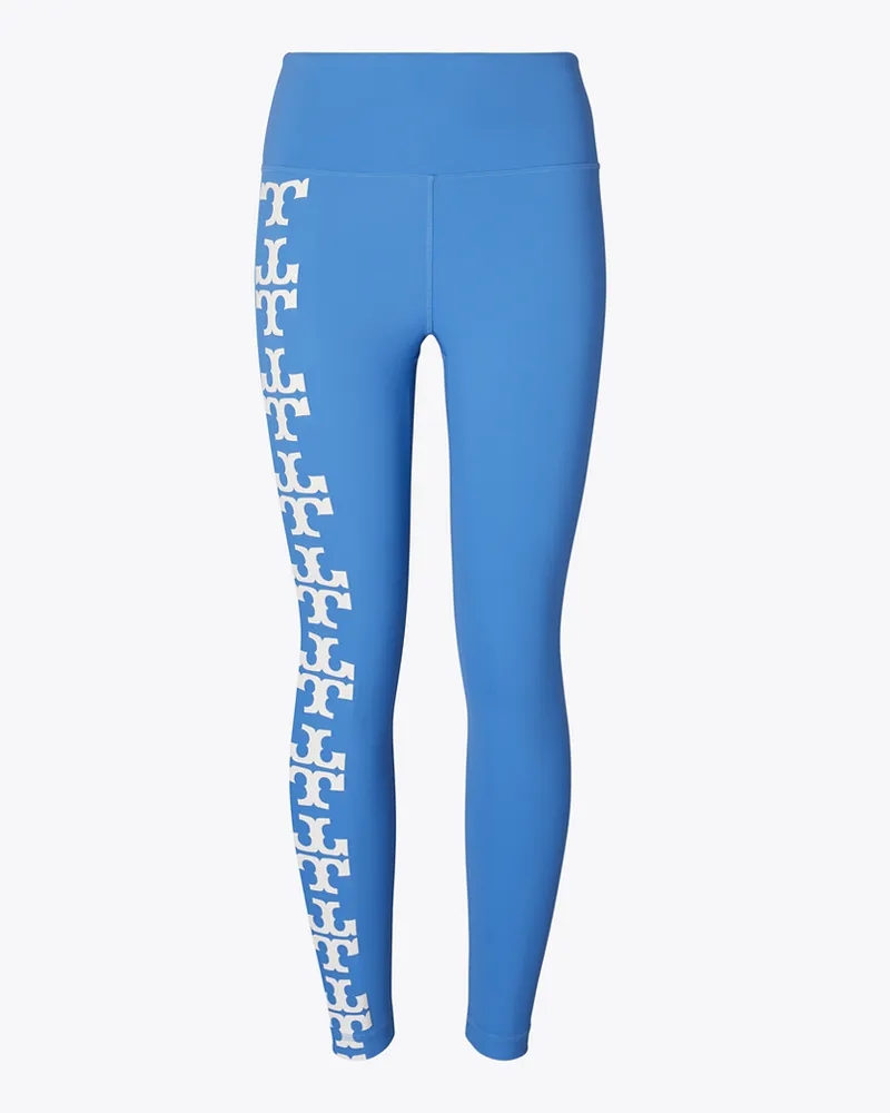 Tory Burch Damen Compression 7/8-Leggings mit Logo Bay