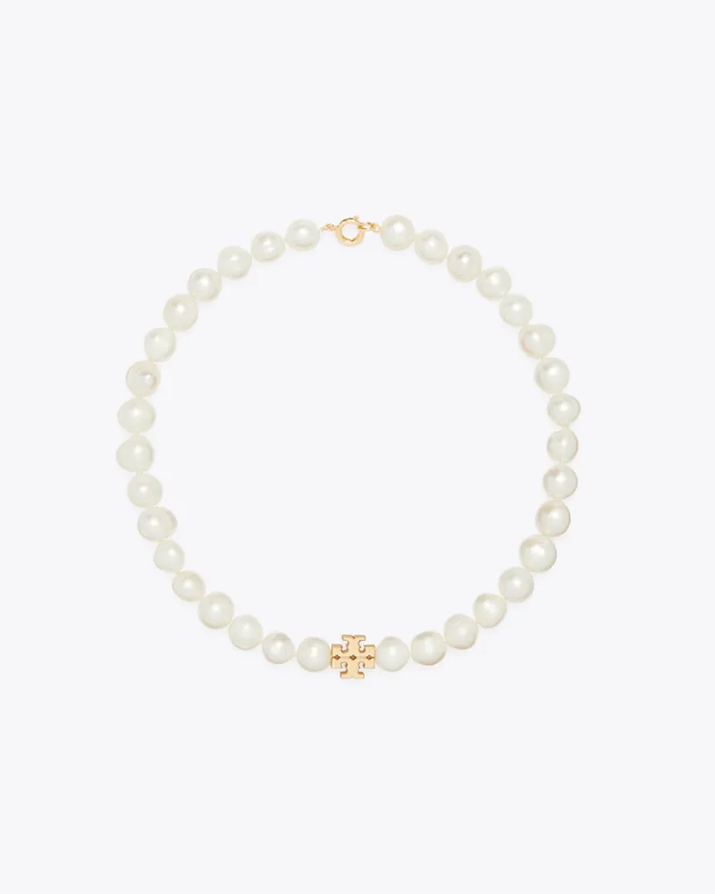 Tory Burch Kira Pearl Necklace Tory