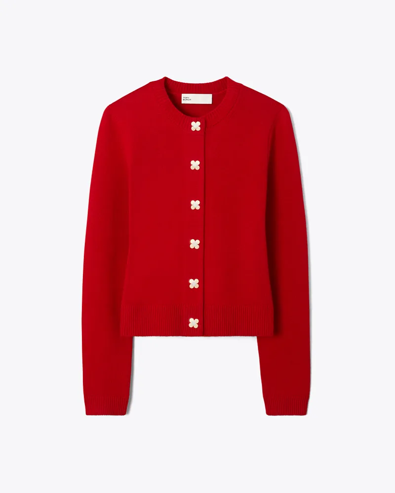 Tory Burch Kaschmircardigan Red