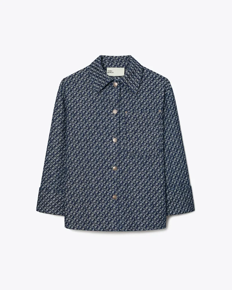 Tory Burch Damen Barn Jeansjacke T