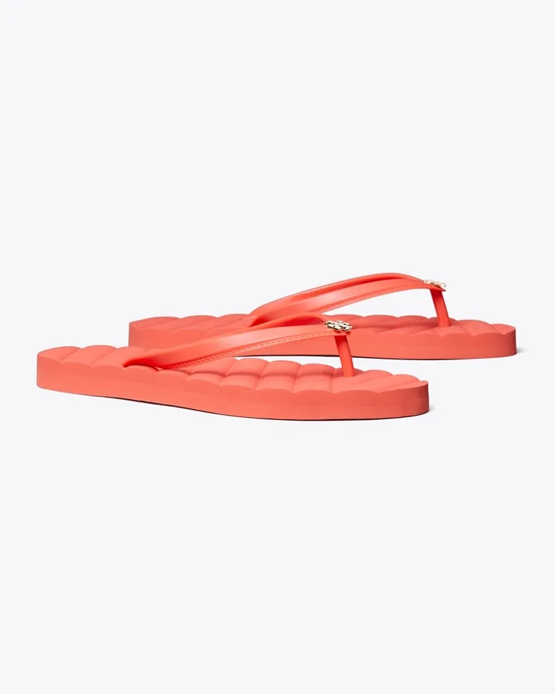 Tory Burch Damen Kira Flipflop Coral
