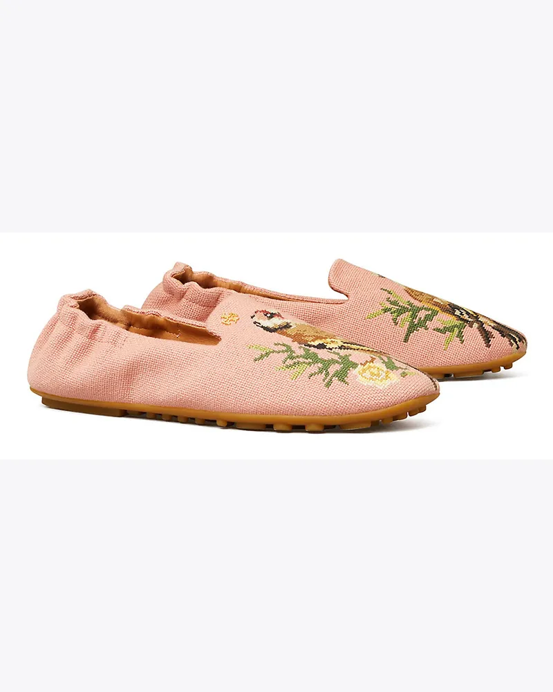 Tory Burch Weicher Smoking-Loafer Pink