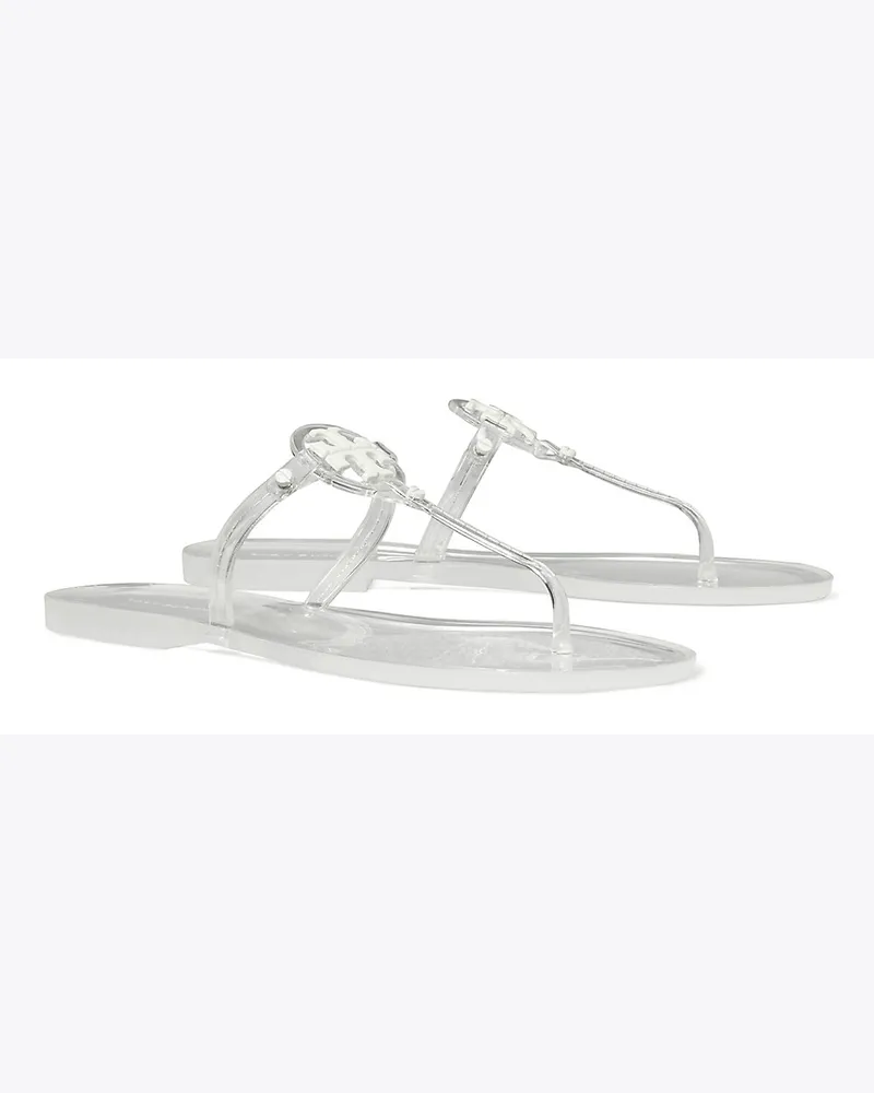 Tory Burch Mini Miller Zehensandale Aus Jelly Clear