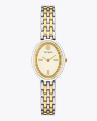 Tory Burch Oval Watch Two-tone