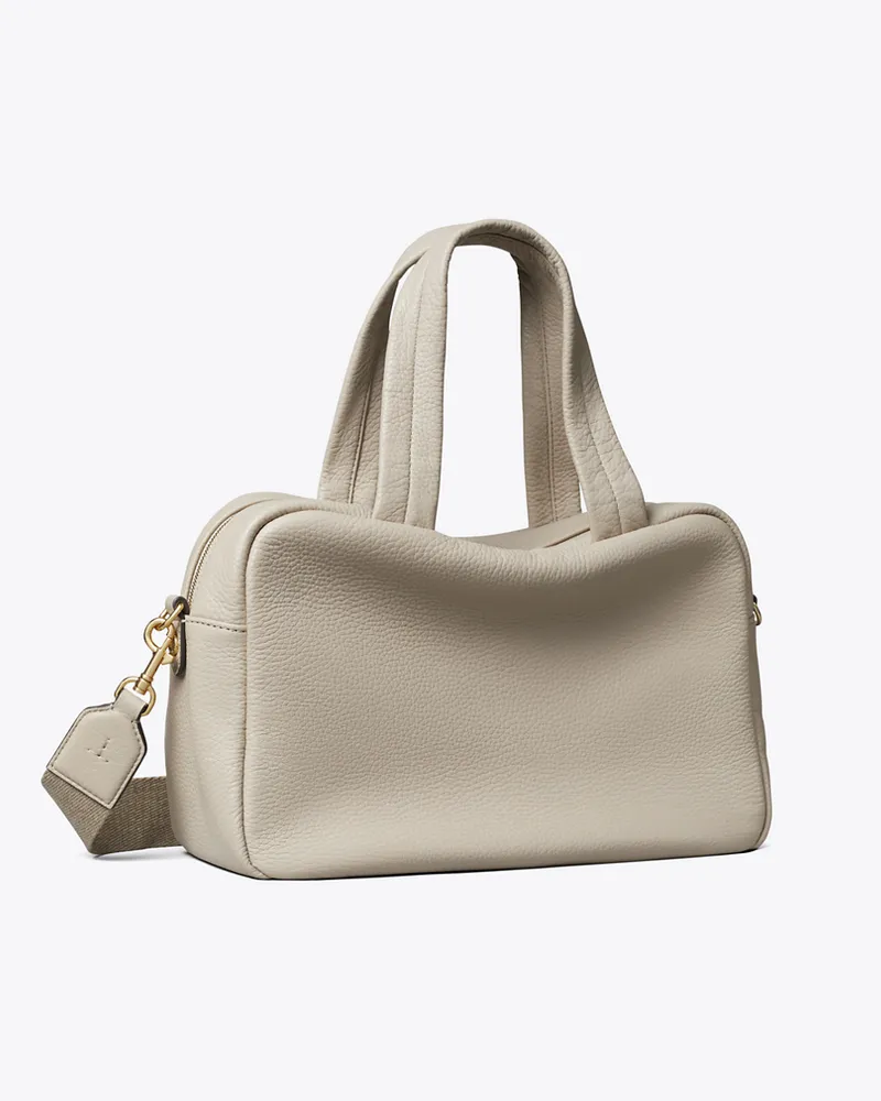 Tory Burch Damen Henkeltasche aus Leder Longan