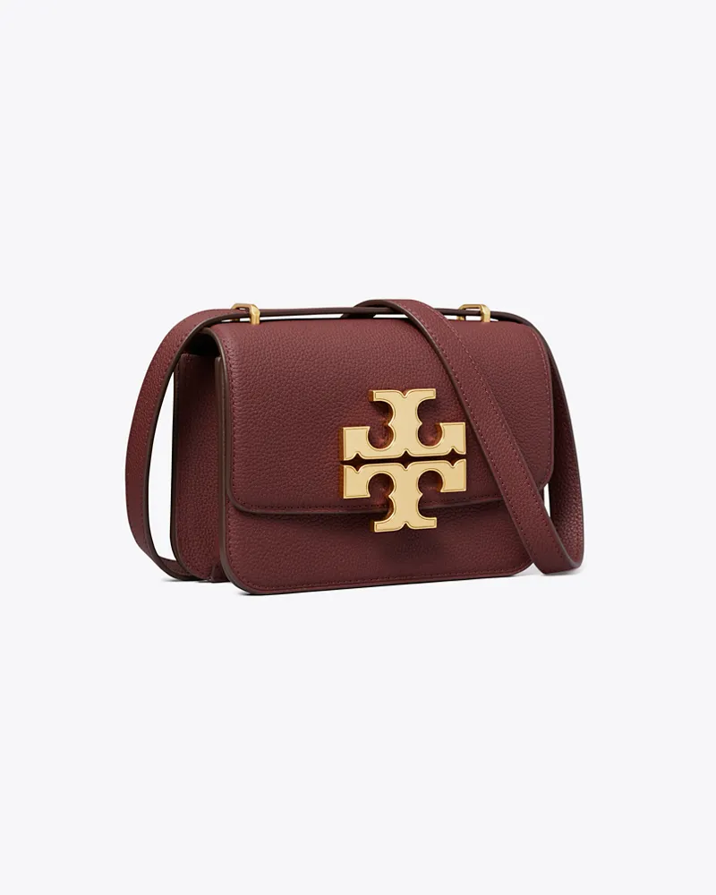 Tory Burch Damen Kleine, strukturierte Eleanor Tasche Dark