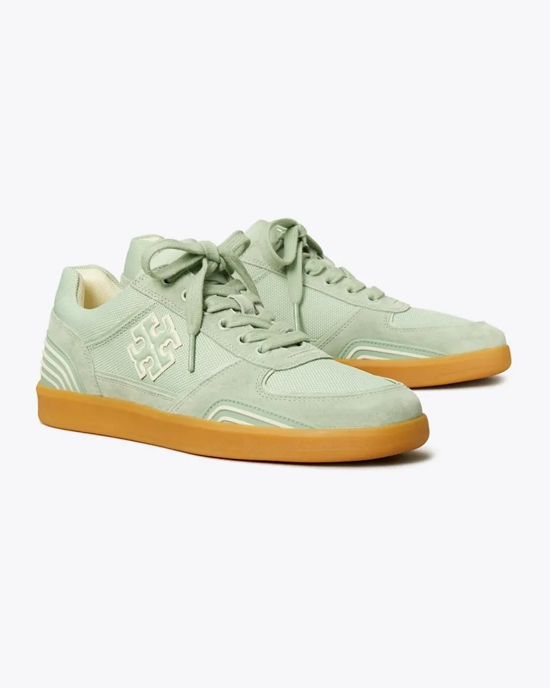 Tory Burch Damen Clover Court Sneaker Aqua