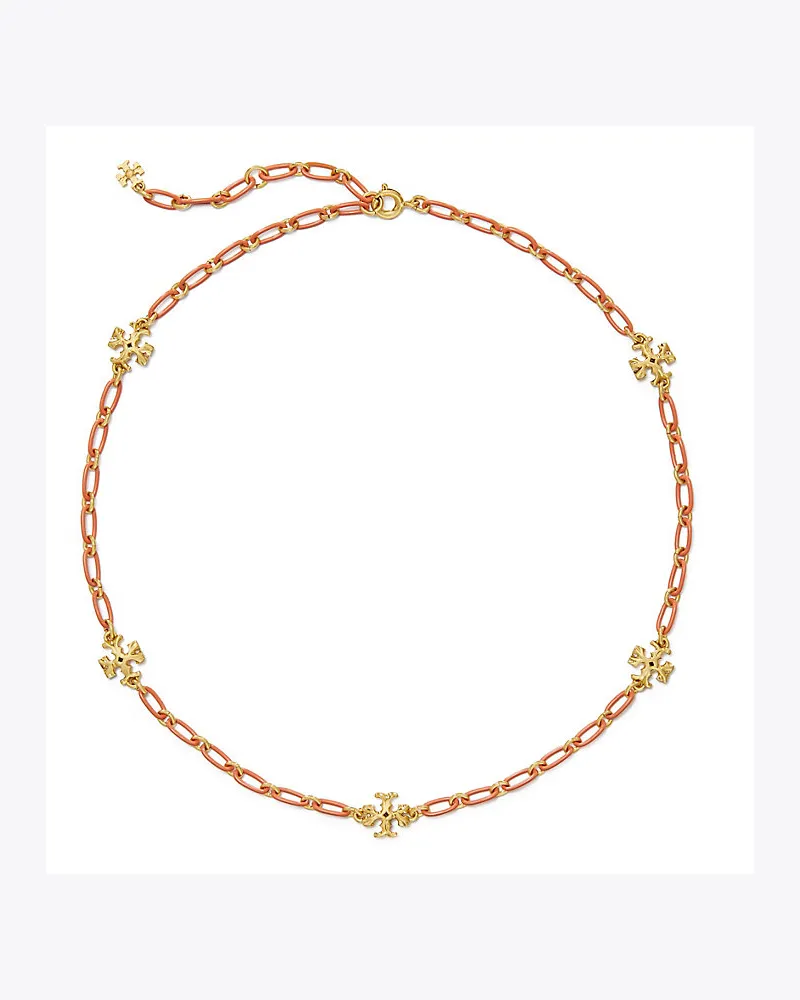 Tory Burch Zarte Roxanne Gliederkette 