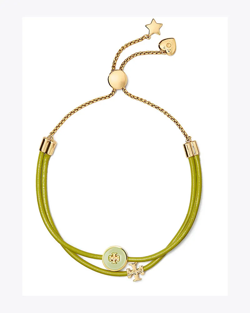 Tory Burch Kira Armband Mit Emaille Und Schiebeverschluss 