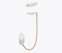 Damen Pierced Chain Ear Cuff