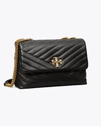 Tory Burch Kira Chevron Convertible Shoulder Bag Black