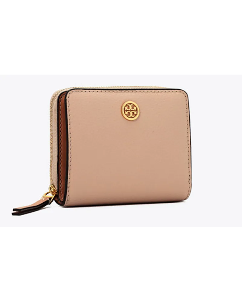 Tory Burch Robinson Pebbled Bi-Fold Wallet Goan