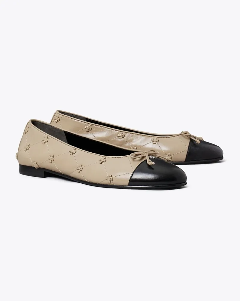 Tory Burch Bunny Knot Ballerina mit Zehenkappe Soft