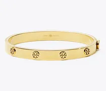 Damen Icon Scharnierarmreif in Gold