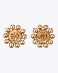 Tory Burch Kira Pearl Flower Stud Tory