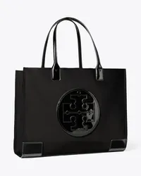 Tory Burch Ella Patent Tote Bag Black