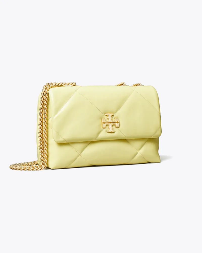 Tory Burch Damen Kira Diamond Quilt Small Shoulder Bag Frozen