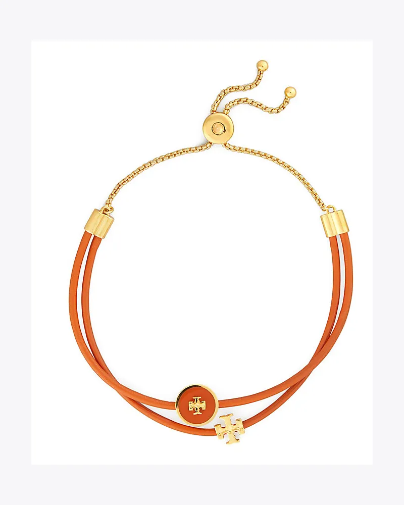 Tory Burch Kira Armband Mit Emaille Und Schiebeverschluss 