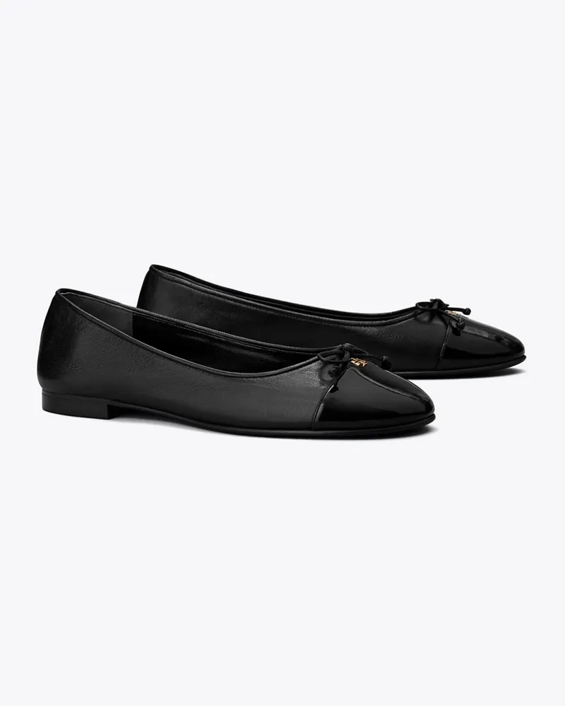 Tory Burch Ballerina mit Zehenkappe Perfect