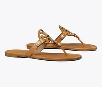 Damen Miller Sandale, Leder in Beige