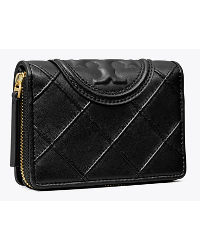 Tory Burch Fleming Soft Bi-Fold Wallet Black