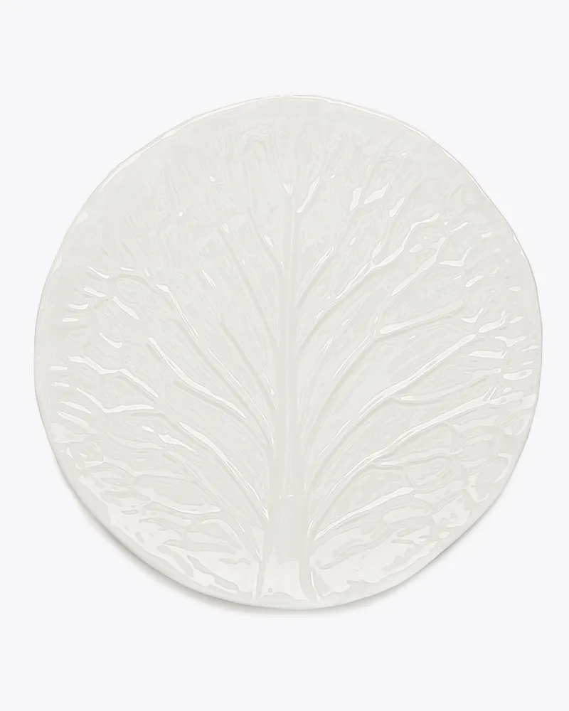 Tory Burch Damen Dinner-Teller Im Lettuce-Design, 2er-Set in Weiß White